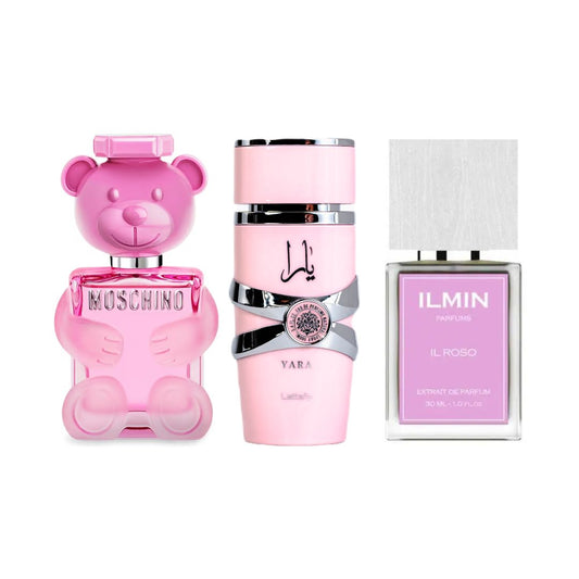 Kit Yara Lattafa, Ilmin y Moschino